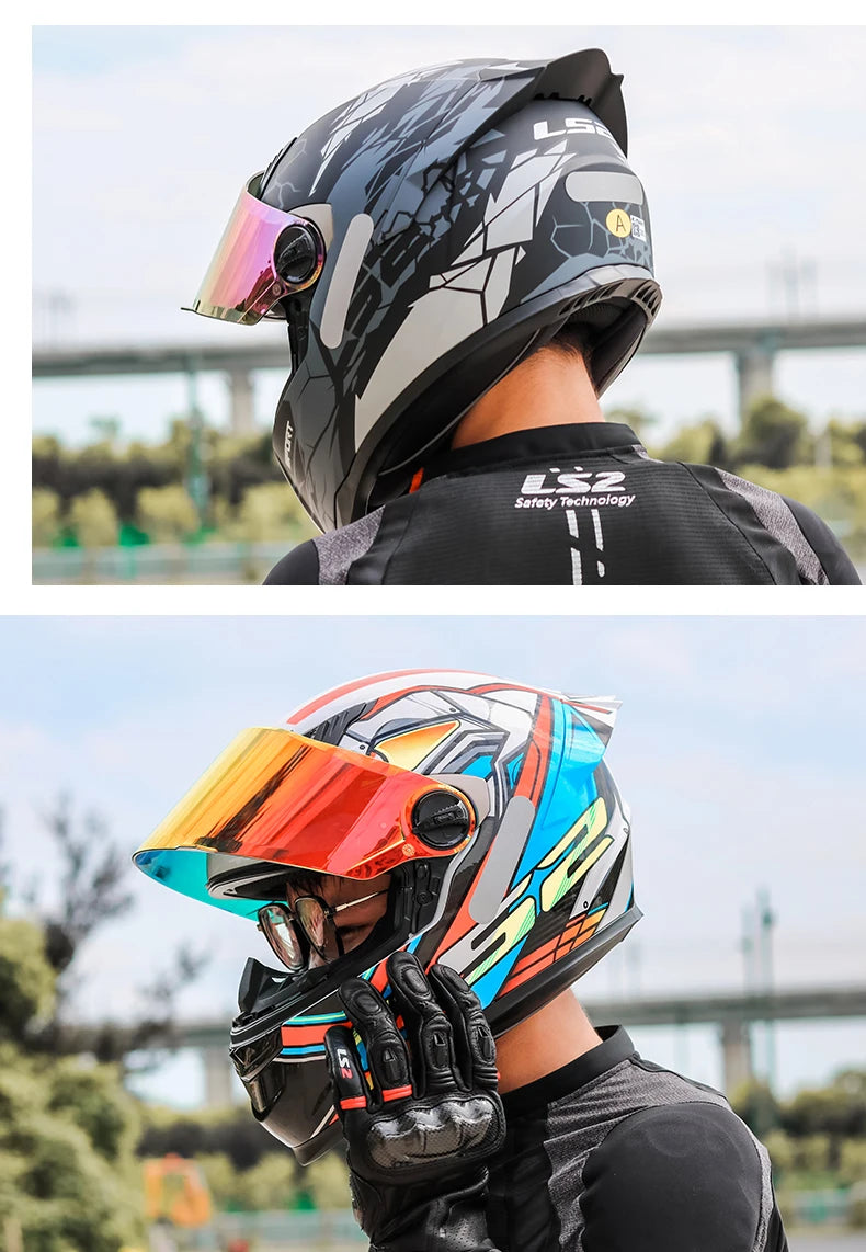 LS2 FF300 Full Face Motorcycle Helmet