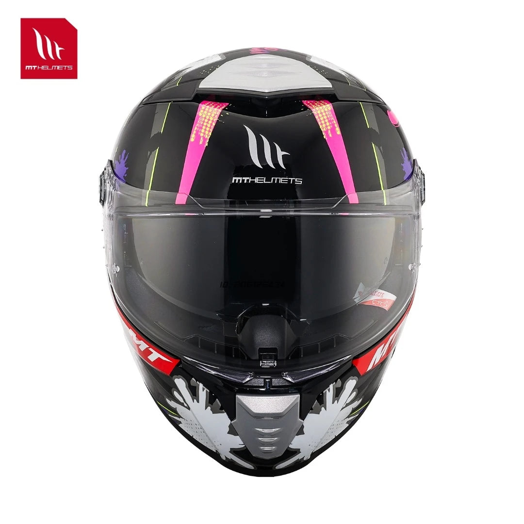 Full Face Motorcycle Helmet with Clear Visor