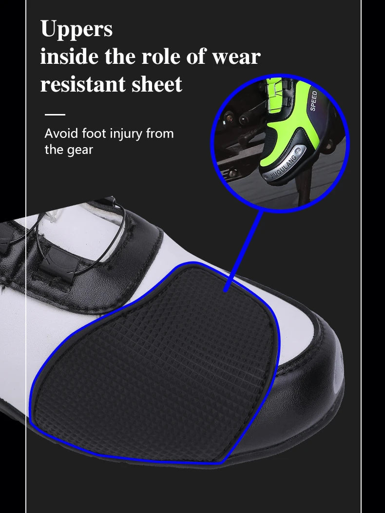 Versatile Motorcycle Boots for Men and Women