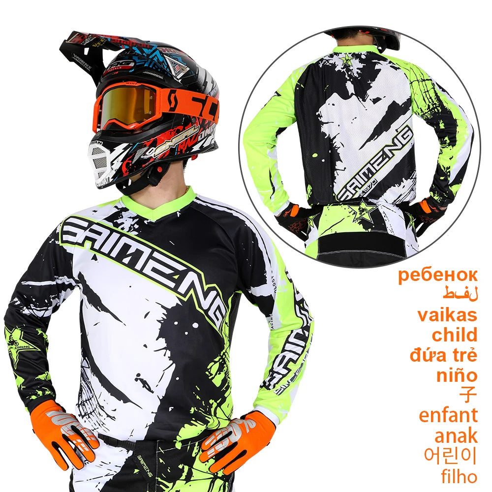 Youth Motocross Racing Jersey