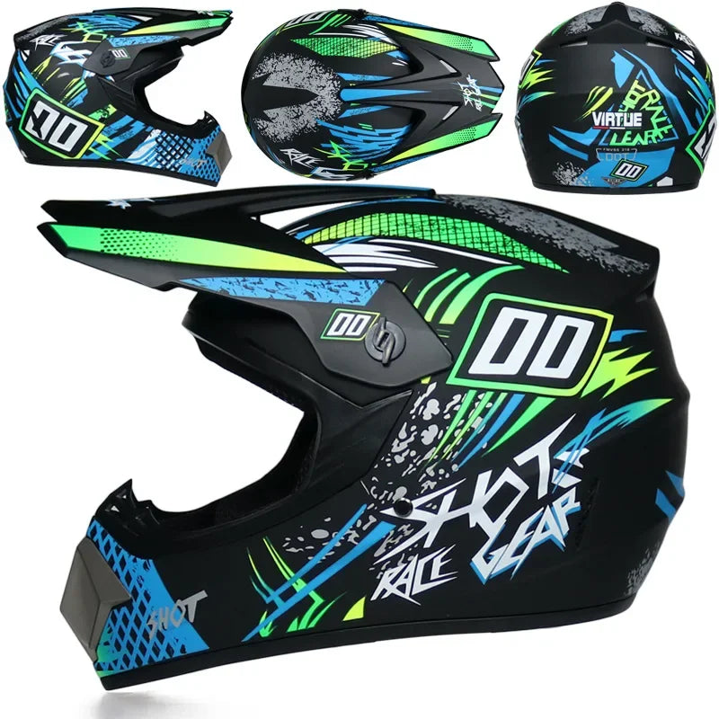 Kids Motocross Off-Road Motorcycle Helmet