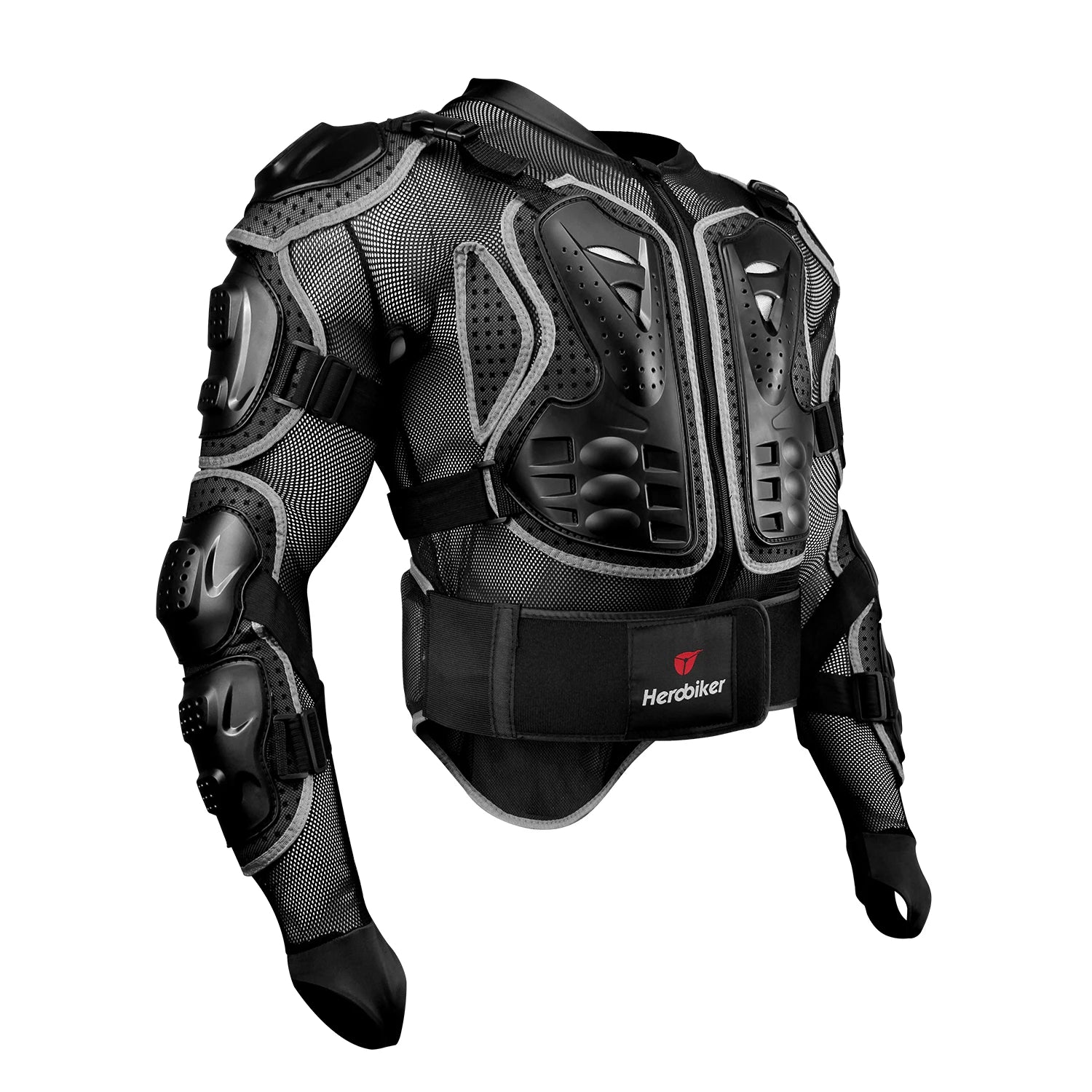 CE Motorcycle Riding Jacket with Removable Armor