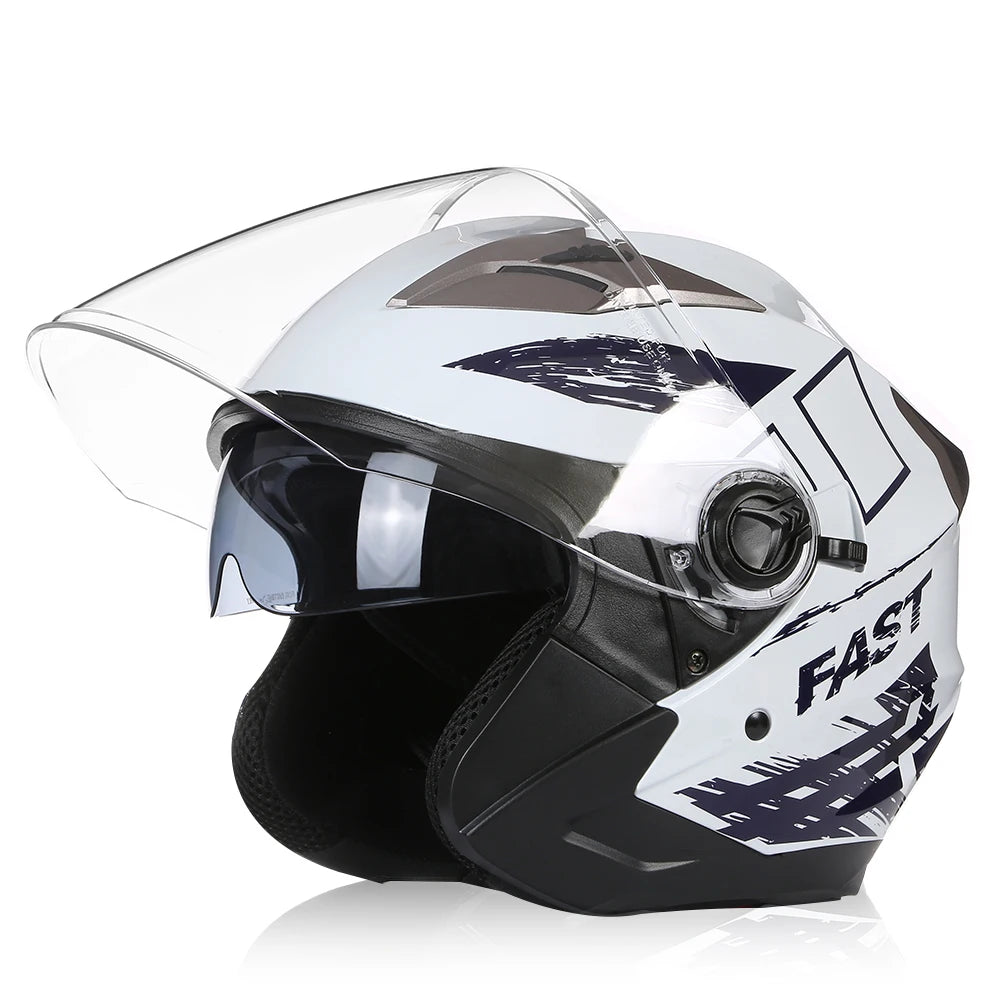 ECE Dot Approved Open Face Motorcycle Helmet