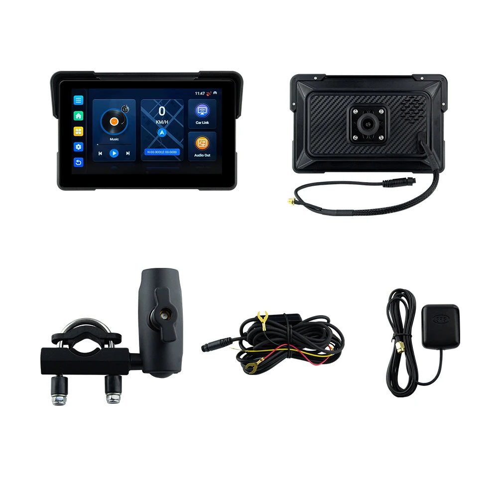 EKIY 7.0" Wireless Motorcycle GPS Display