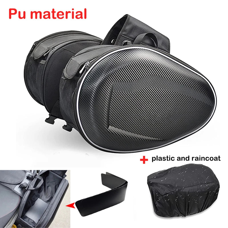All-Weather Motorcycle Saddlebag Set