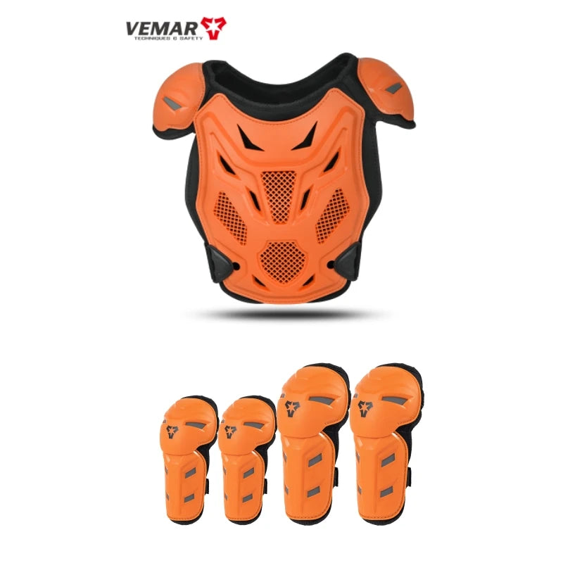 Kids' Motorcycle Protective Gear Set