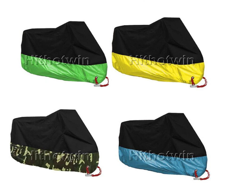 Motorcycle Waterproof UV Protector Cover - 15 Color Options