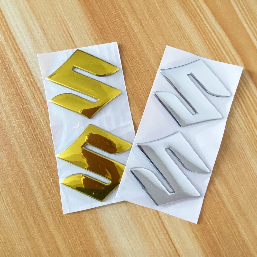 Suzuki 3D Logo Tank Emblem Decal