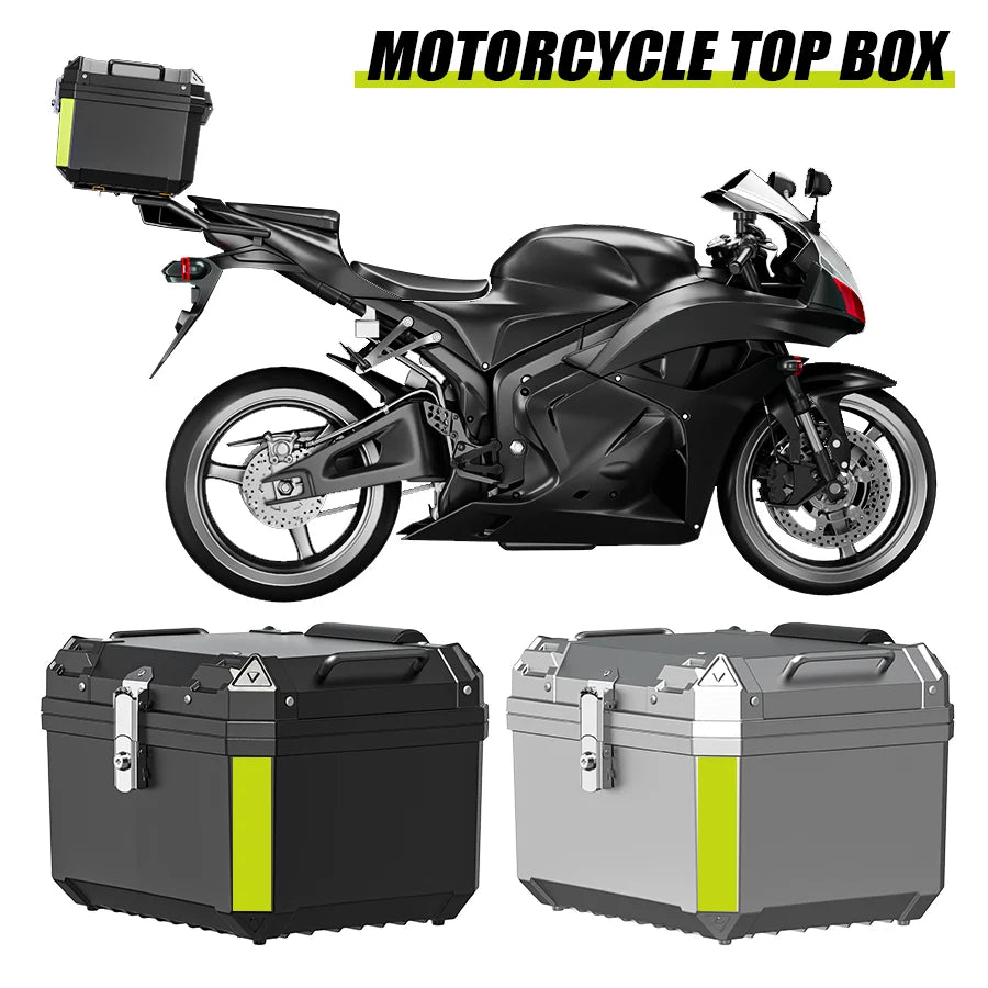 Waterproof 45L Motorcycle Tail Box Top Case