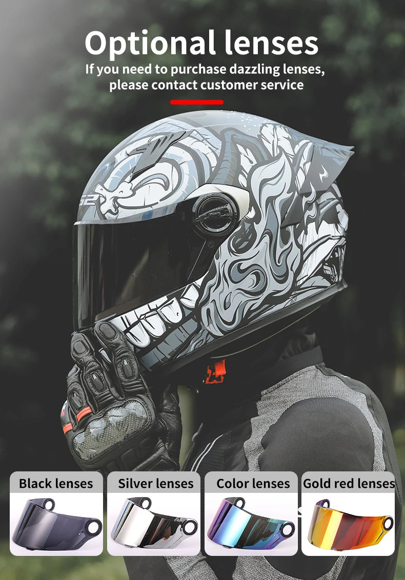 LS2 FF300 Full Face Motorcycle Helmet