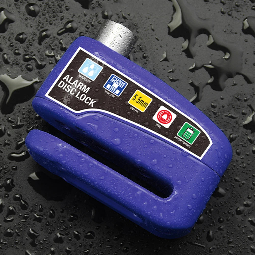 Motorcycle Alarm Wheel Disk Brake Lock
