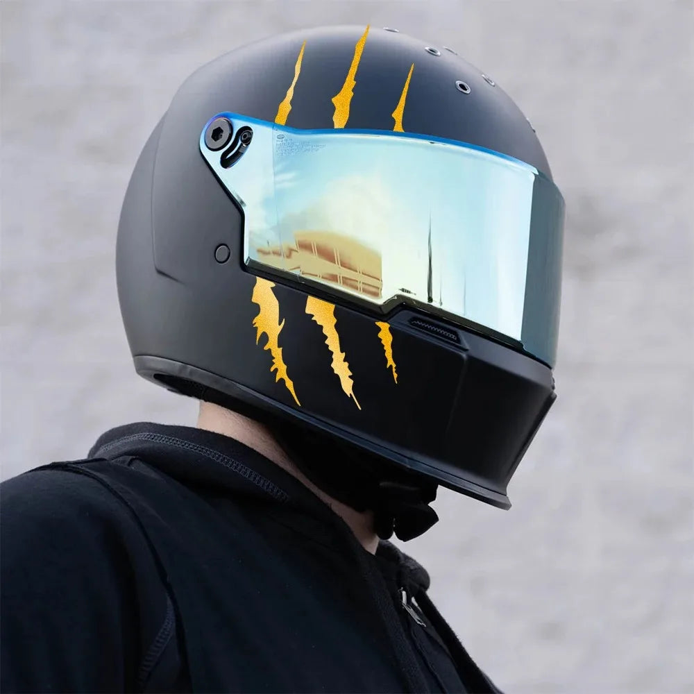 Monster Ghost Claw Motorcycle Stickers