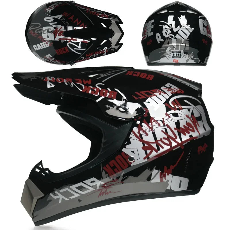 Kids Motocross Off-Road Motorcycle Helmet