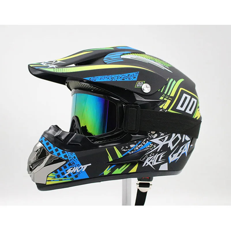 Kids Flip Up Motorcycle Helmet for Off-Road Activities