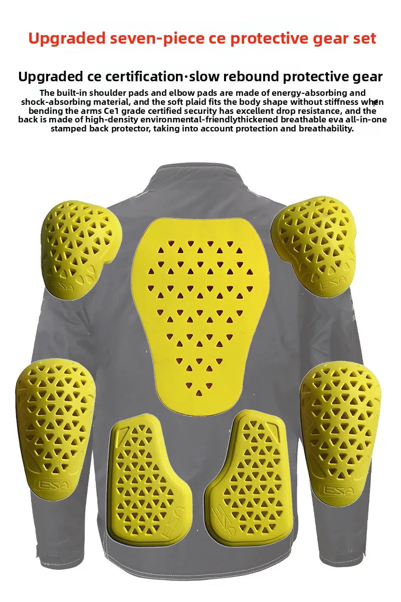 CE Armoured Motorcycle Jacket with Full Protection