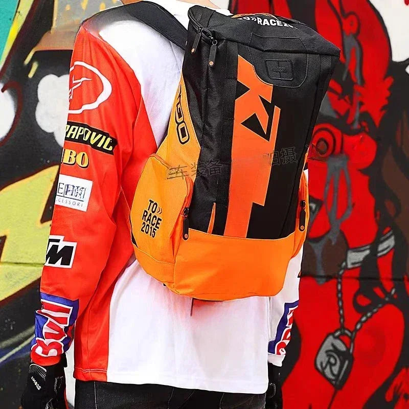 Waterproof Motorcycle Backpack – High Capacity Cross-Country