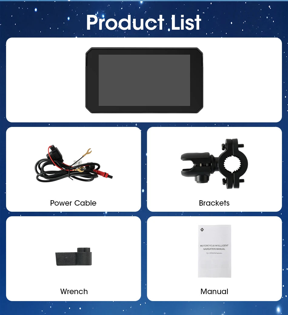 Motorcycle GPS Navigation System