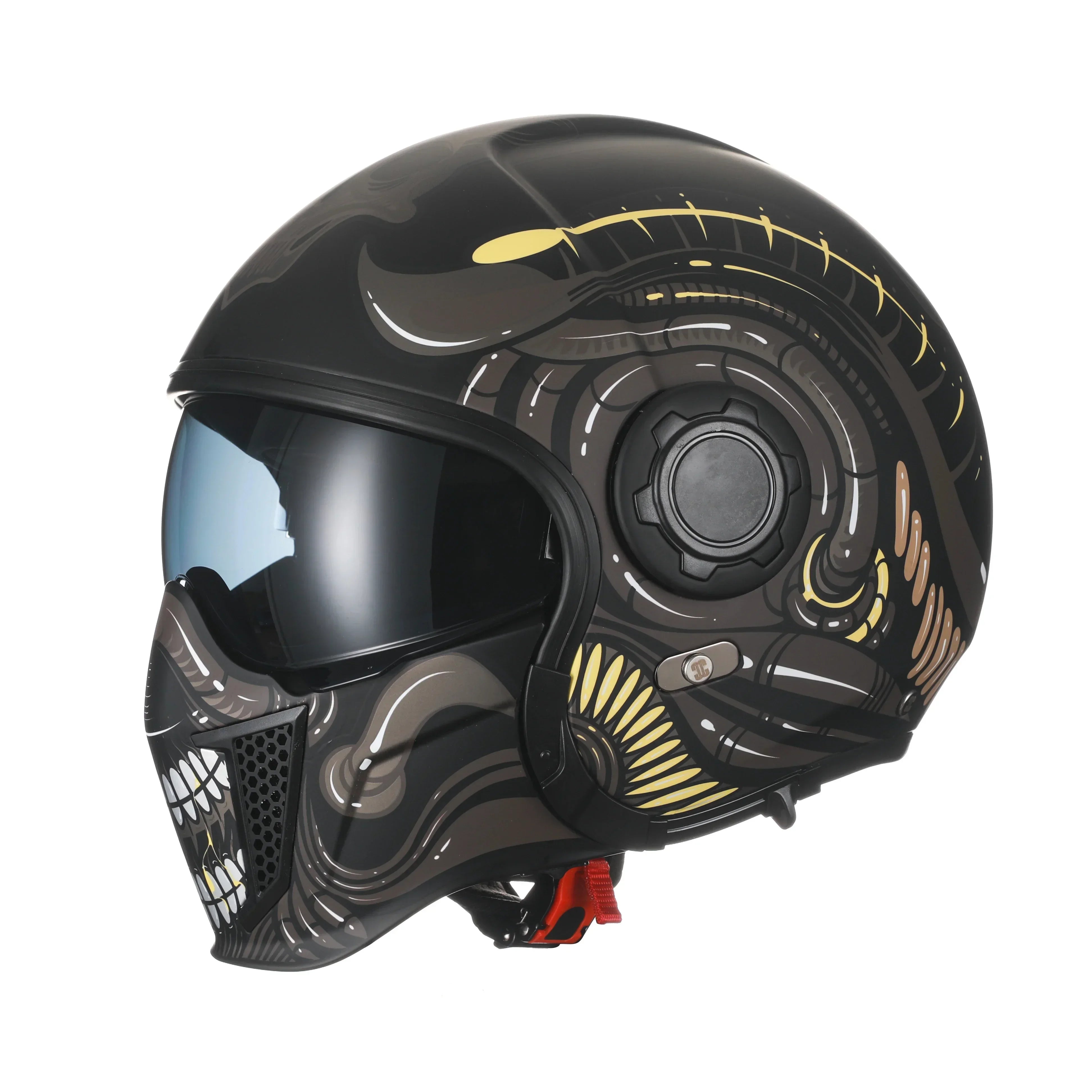 Retro Style Modular Motorcycle Helmet