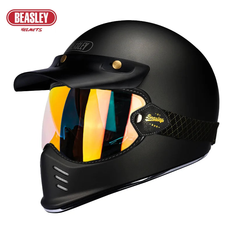 BEASLEY ECE DOT Bluetooth Electric Motorcycle Helmet