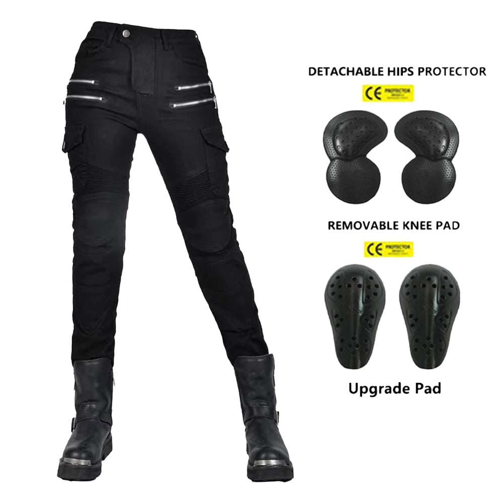 Stylish Motocross Trousers with Protective Gear