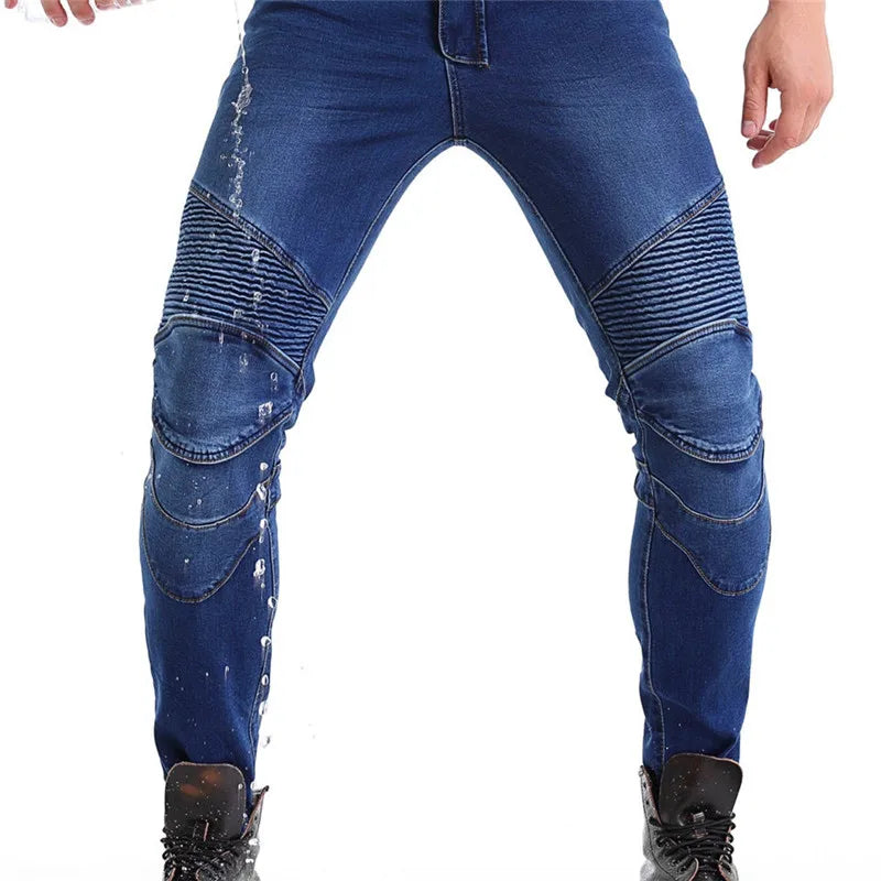 Men's Aramid Motorcycle Jeans - Black