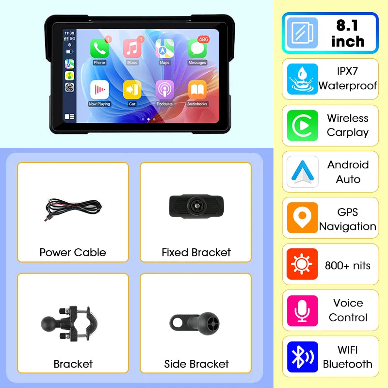 Waterproof motorcycle dashboard display motorcycle display screen