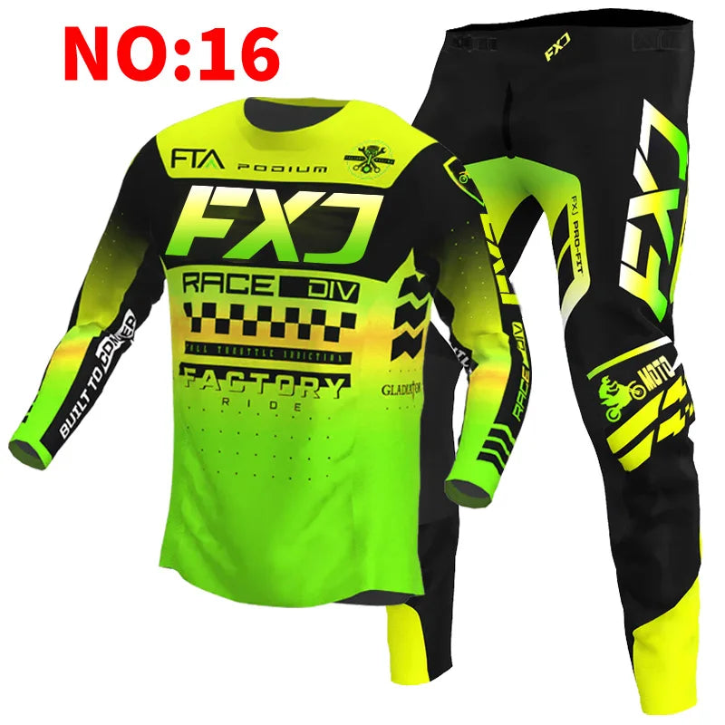 Youth Motocross Jersey and Pants Set