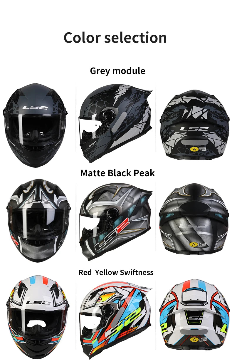 LS2 FF300 Full Face Motorcycle Helmet