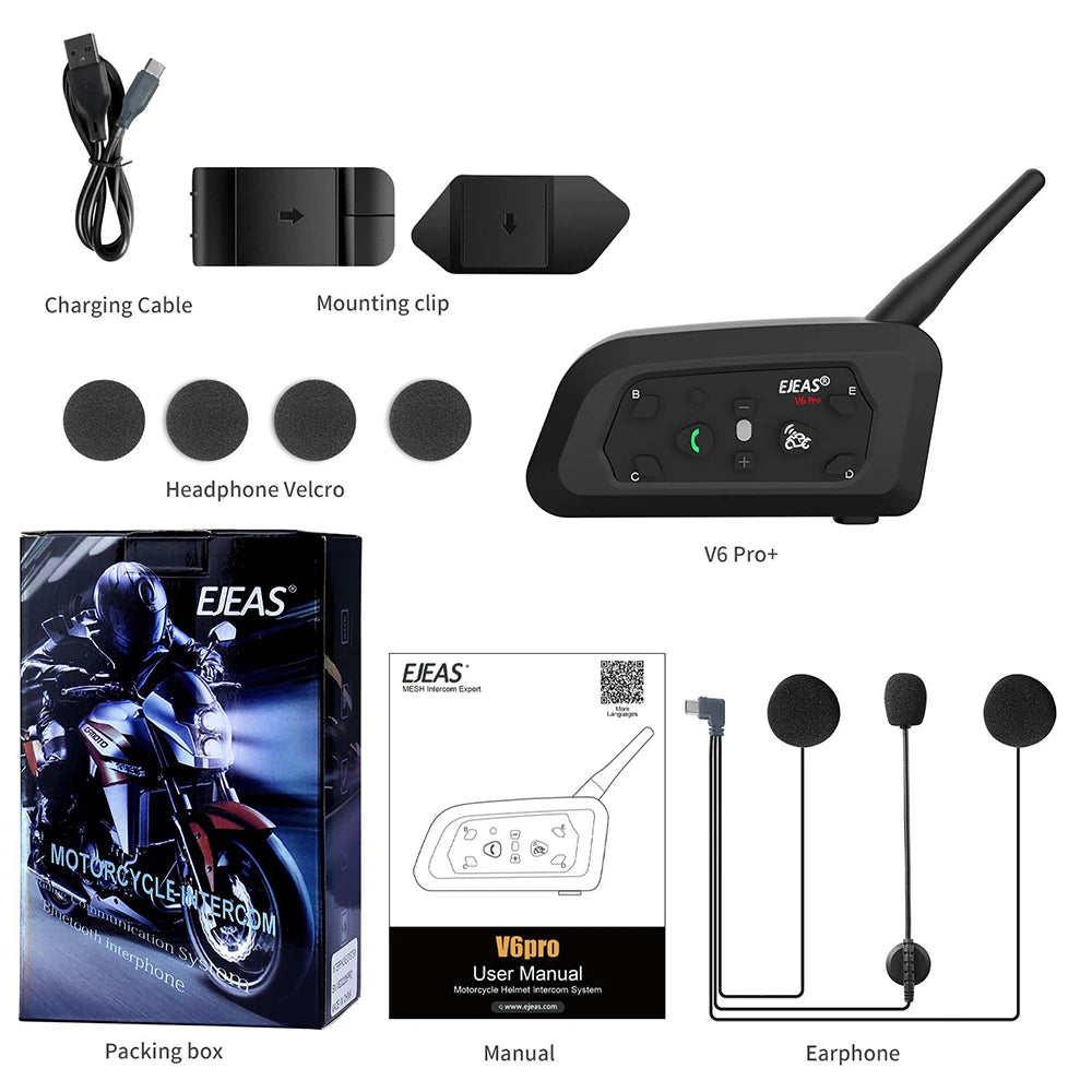 Bluetooth Intercom Kit