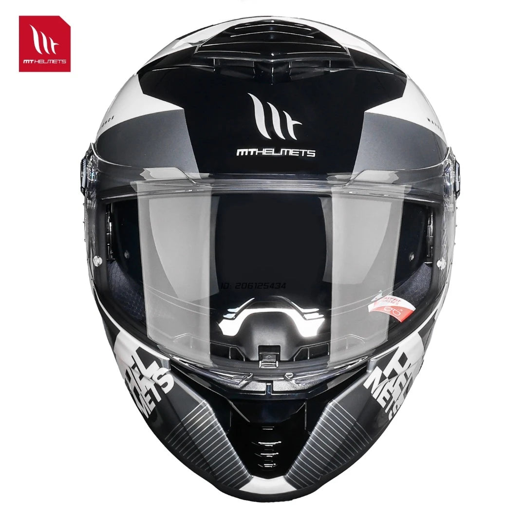 Full Face Motorcycle Helmet with Clear Visor