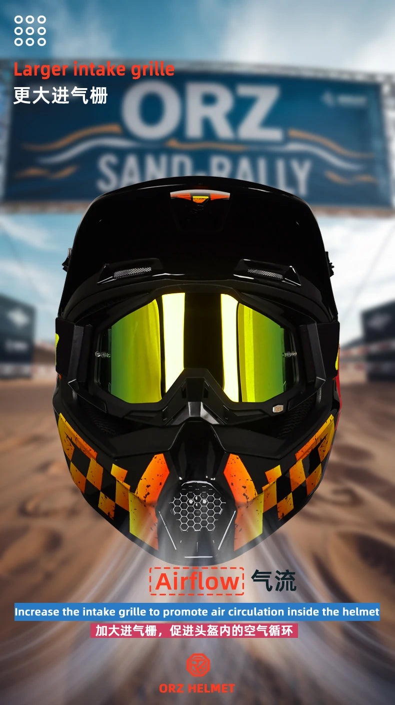 Off-Road Motorcycle Helmet