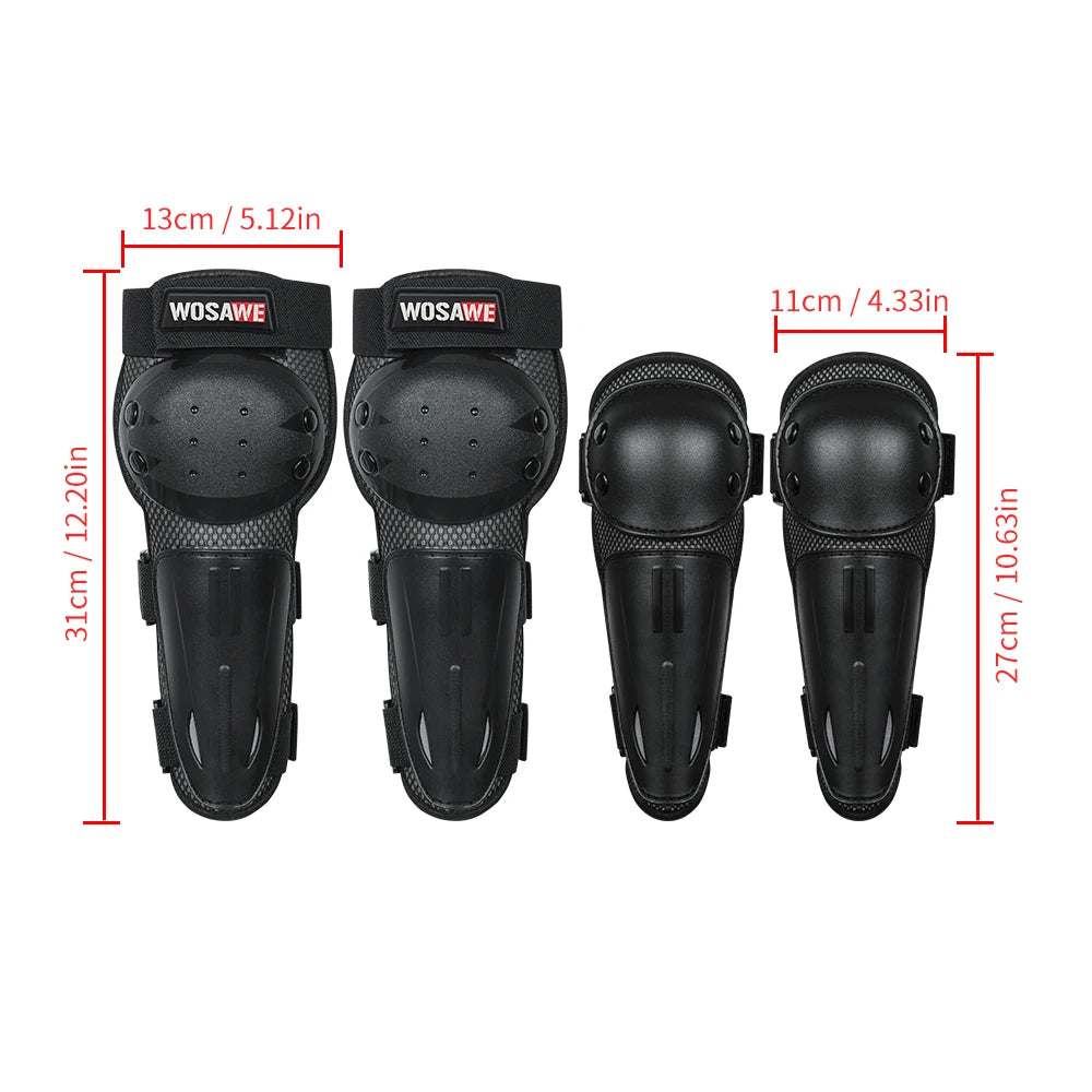 Kids Sports Knee and Elbow Pads Set