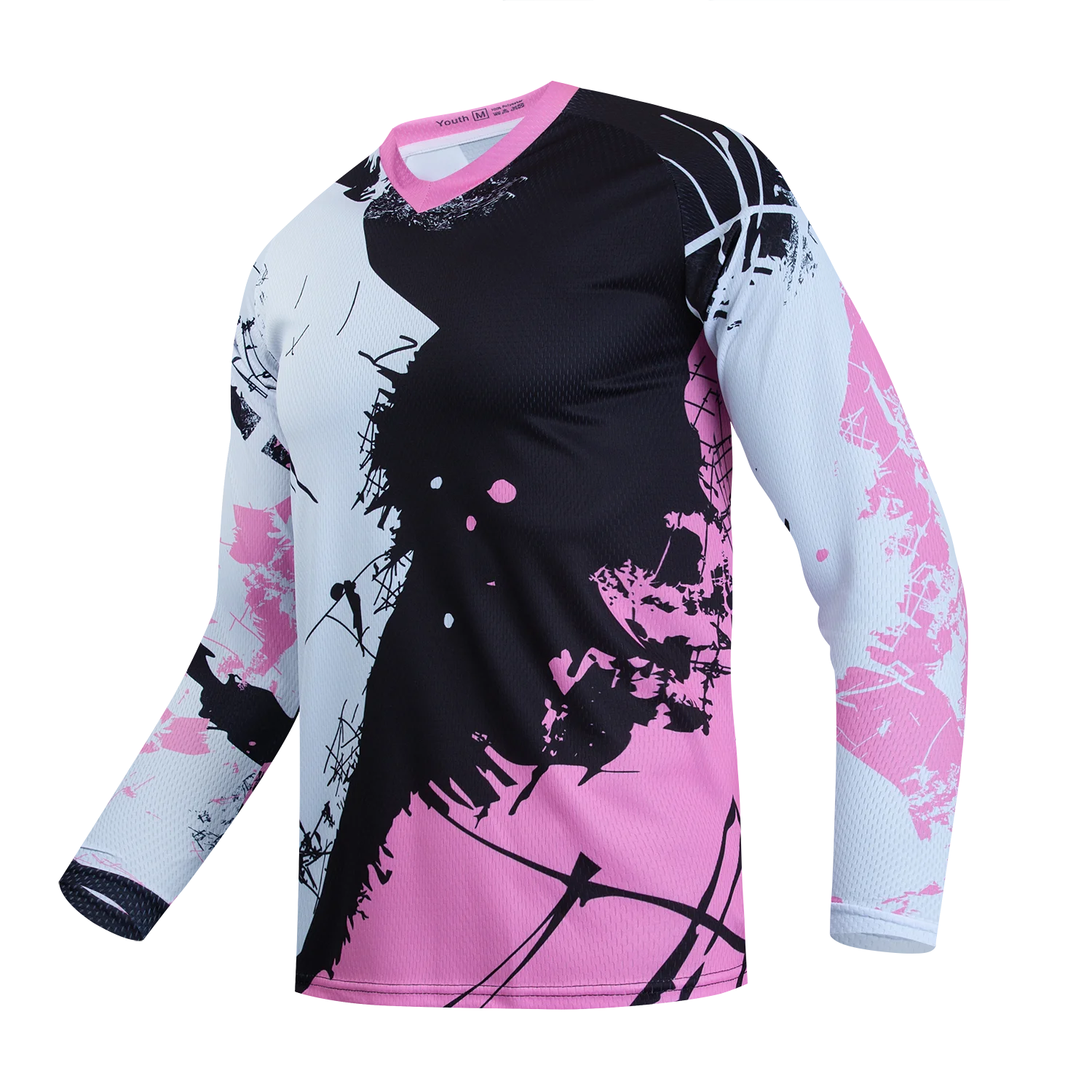 Pink Kids Motocross Jersey