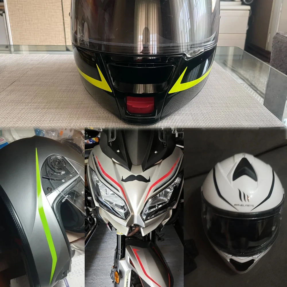 Stylish Motorcycle Stickers Set