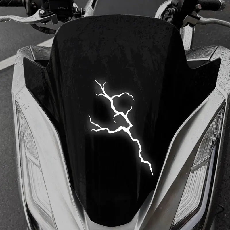 Reflective Lightning Motorcycle Stickers