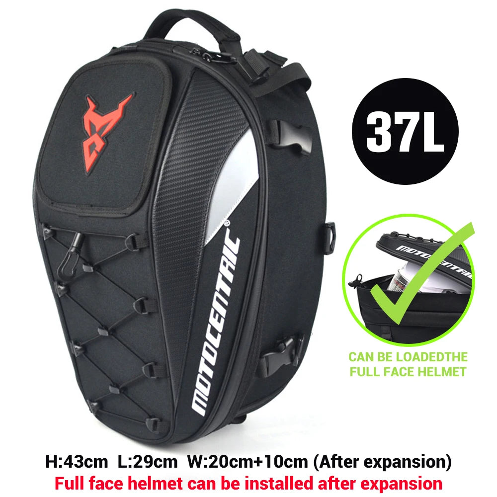 Waterproof Motorcycle Tail Bag & Backpack