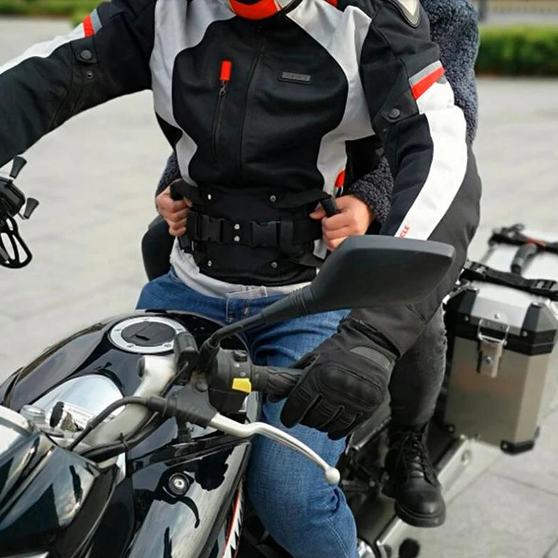 Motorcycle Passenger Safety Belt Handle