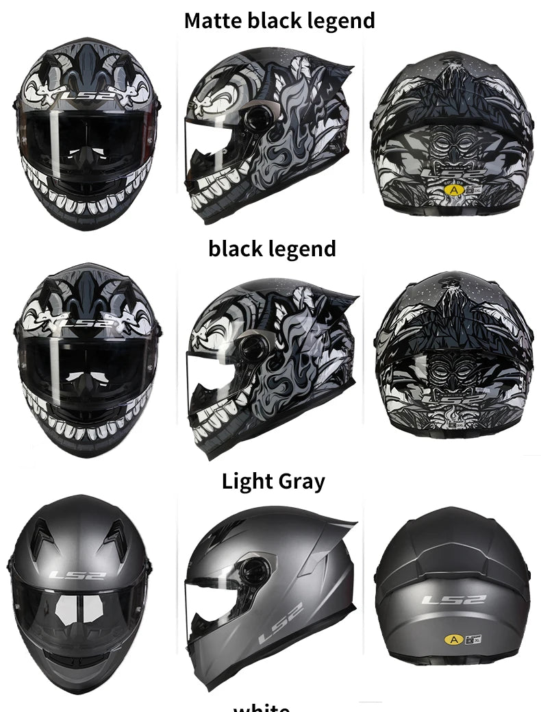 LS2 FF300 Full Face Motorcycle Helmet