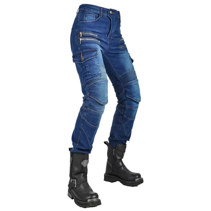 Stylish Motocross Trousers with Protective Gear
