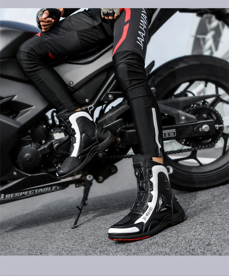Off-Road High-Top Cycling Boots