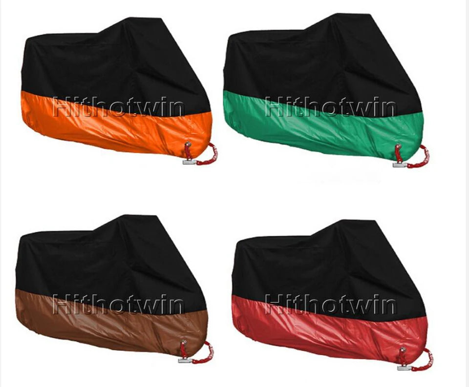 Motorcycle Waterproof UV Protector Cover - 15 Color Options