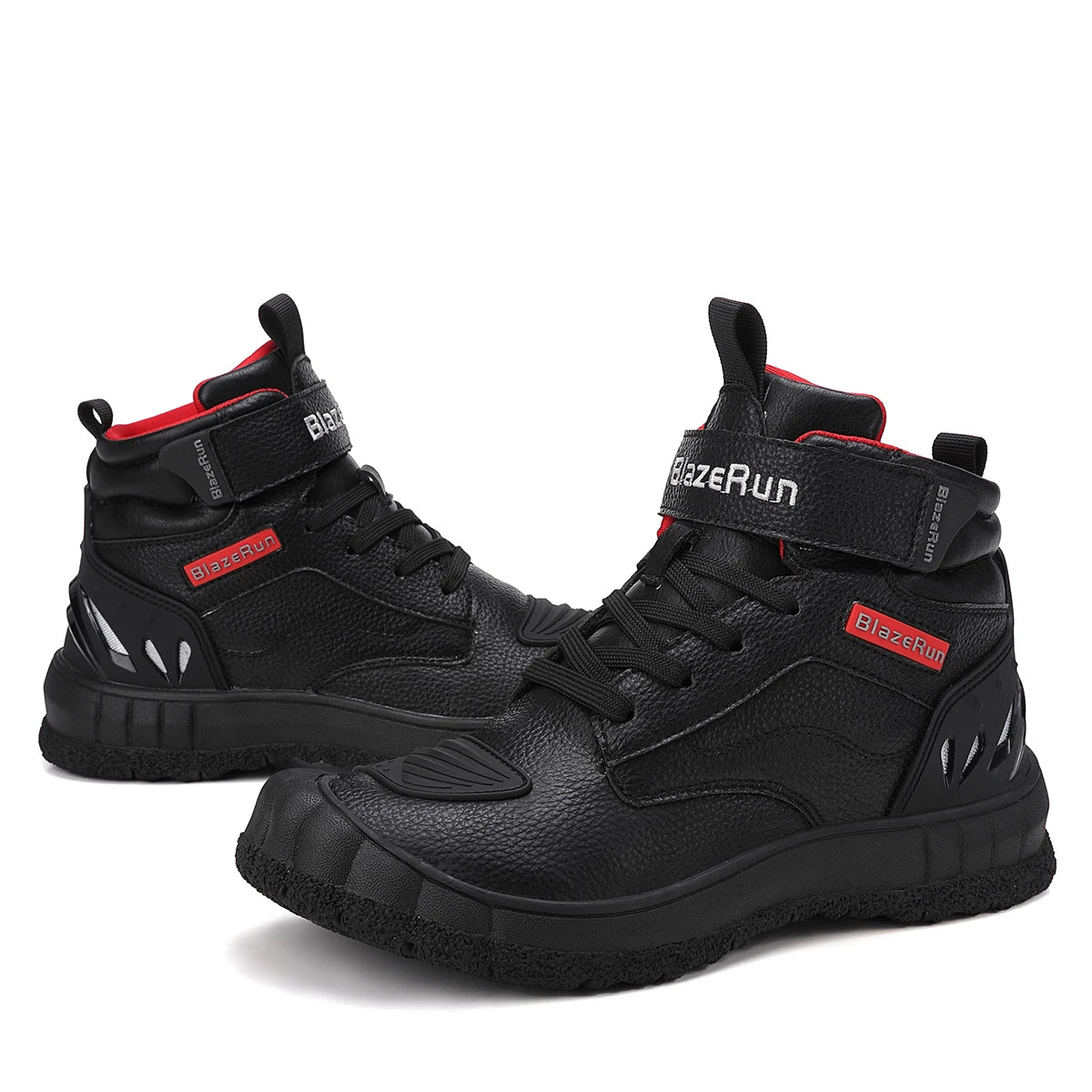 Stylish Leather Motorcycle Boots for Men