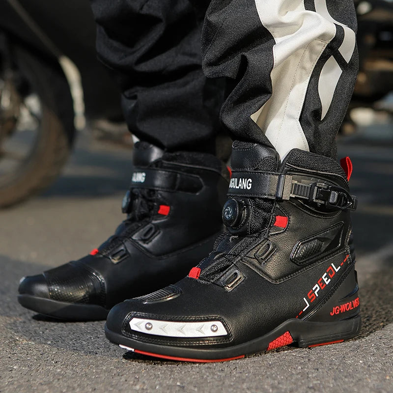 All-Season Men's Motorcycle Boots