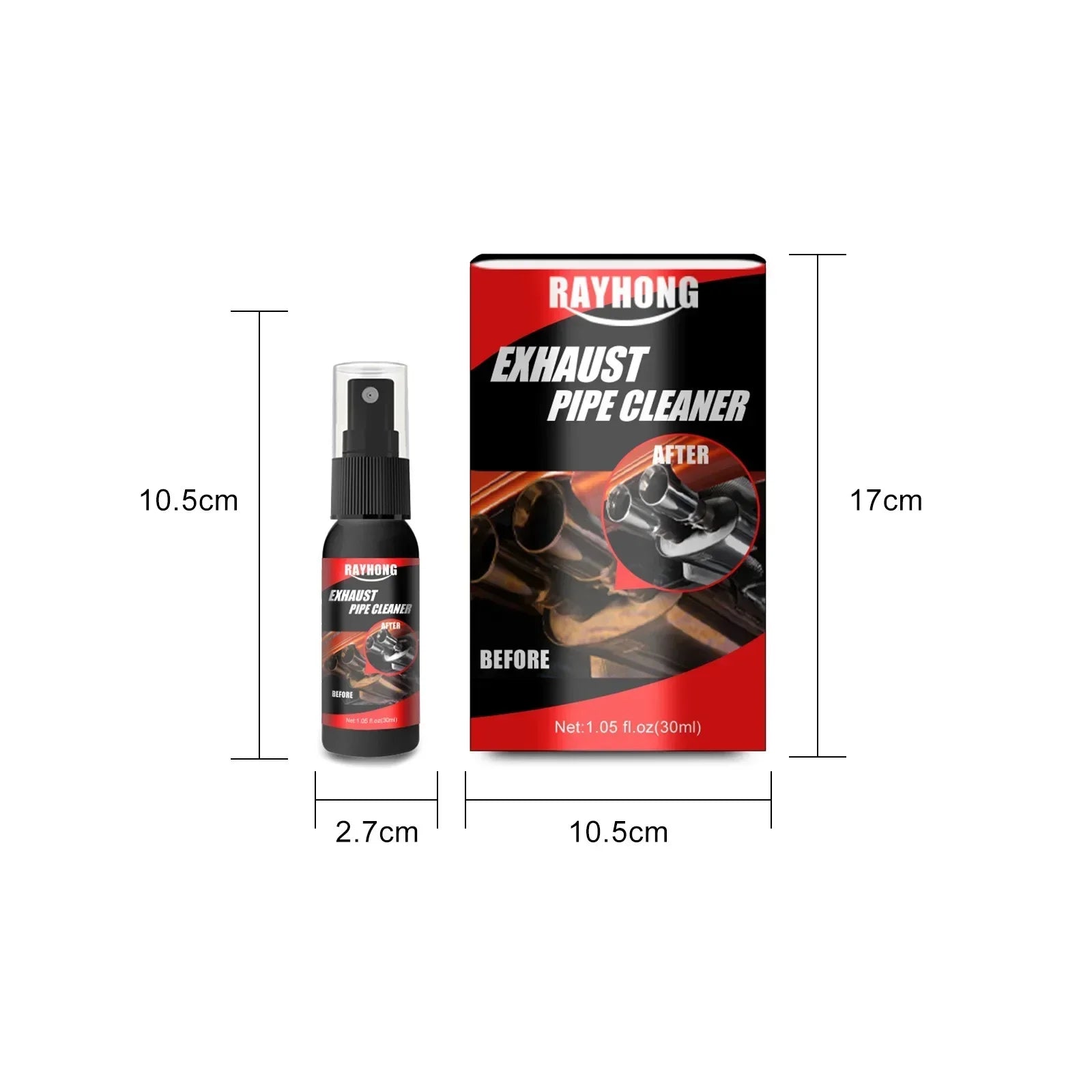Motorcycle Exhaust Pipe Cleaner & Polish