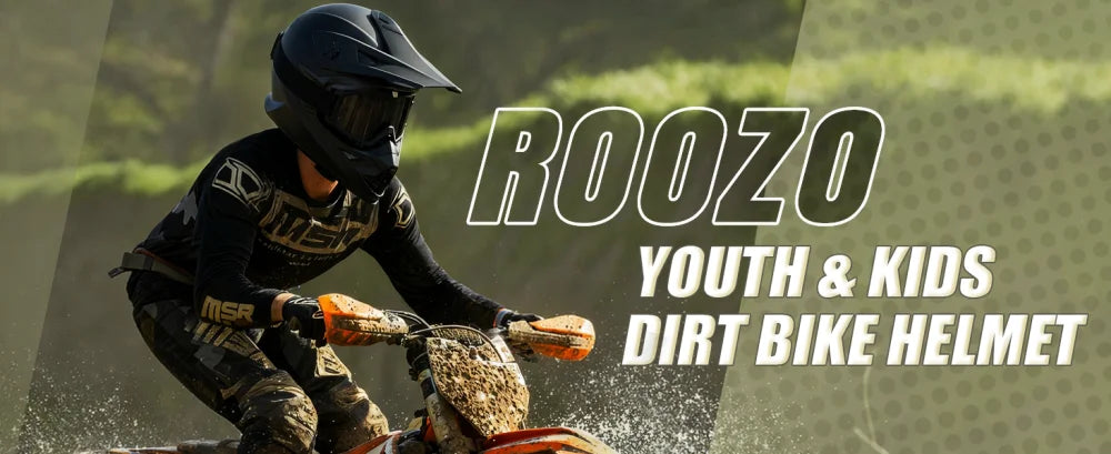 Kids Motocross Helmet Kit with Goggles & Gloves