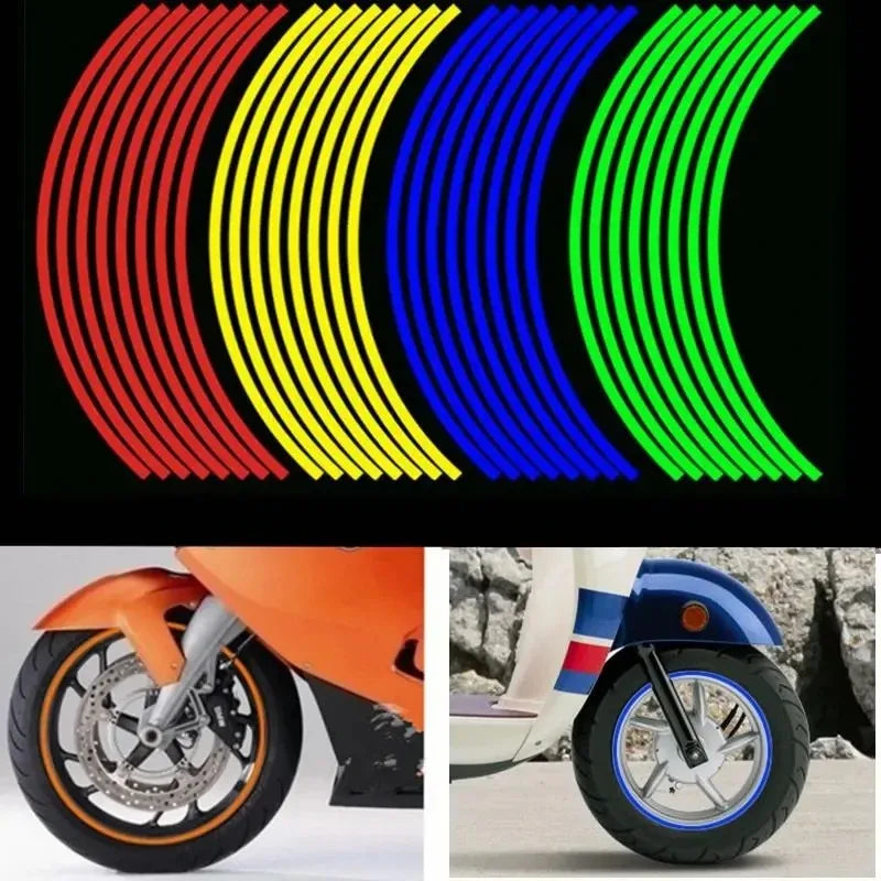 Motorcycle 18-inch Wheel Sticker Set