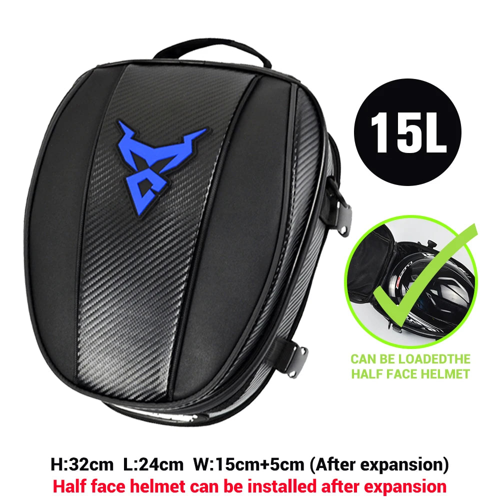 Waterproof Motorcycle Tail Bag & Backpack