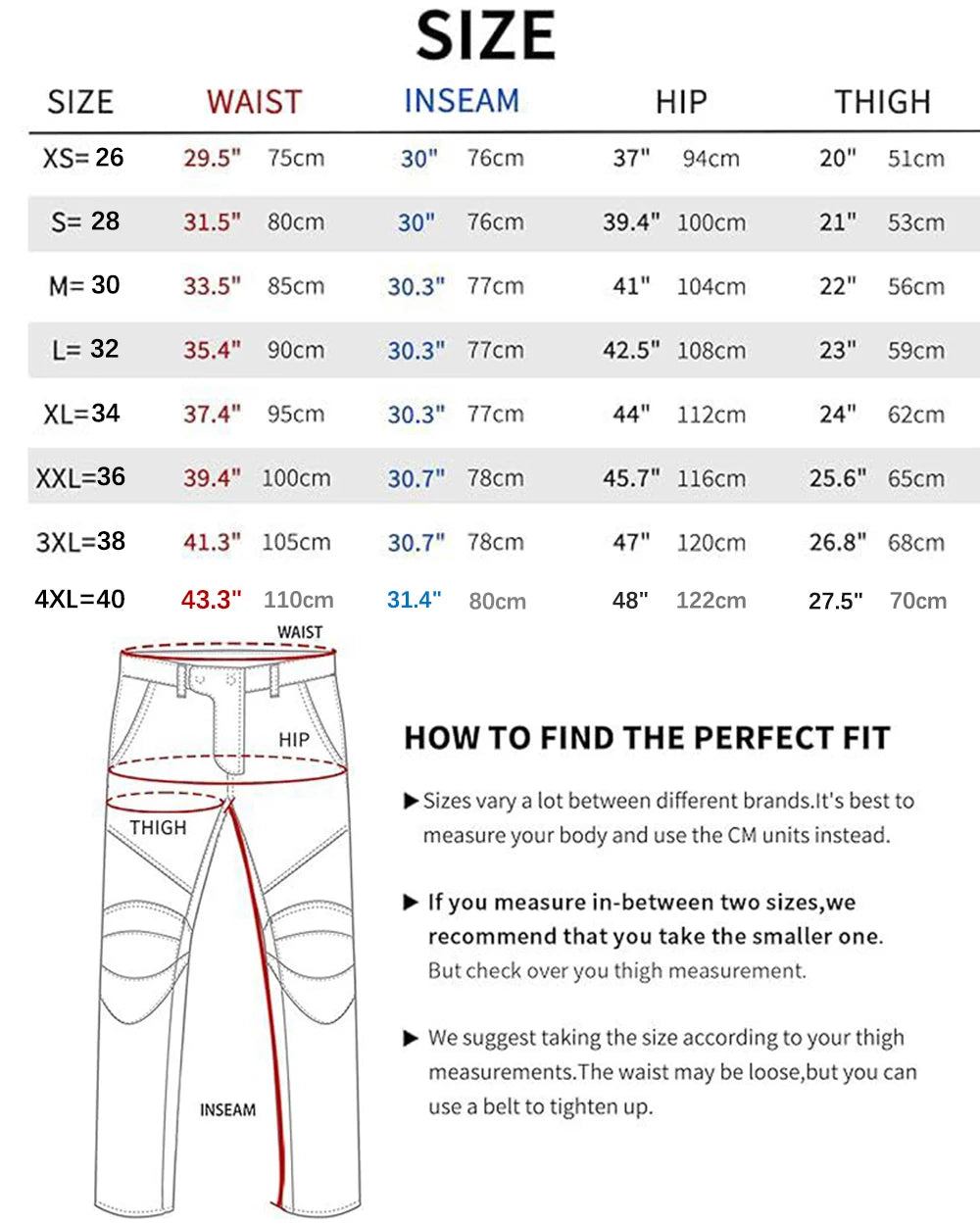Motorcycle Road Racing Pants for Men