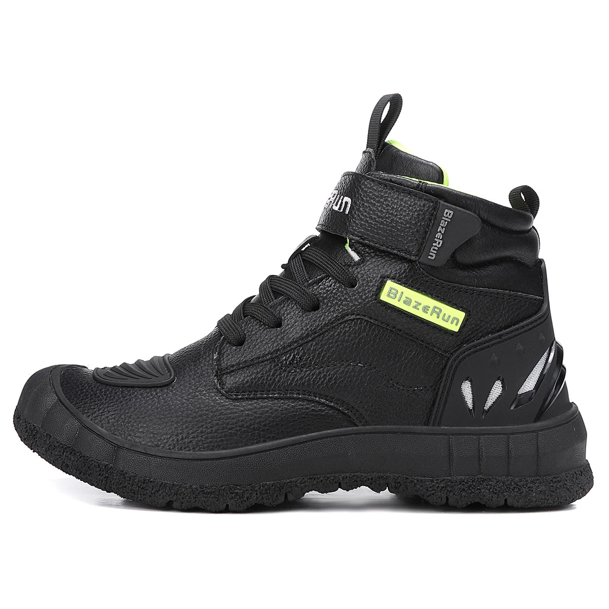 Stylish Leather Motorcycle Boots for Men