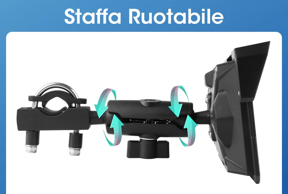Jansite 8.1" Waterproof Motorcycle Monitor
